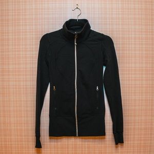lululemon Black Jacket SIZE 2